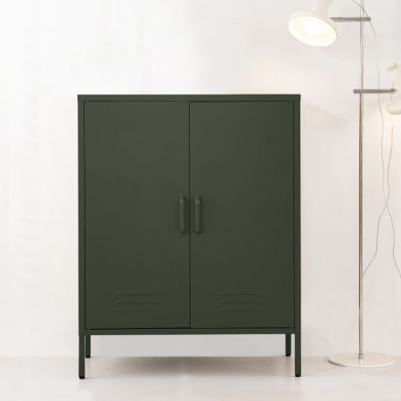 Artiss Buffet Sideboard Metal Cabinet - SWEETHEART Green