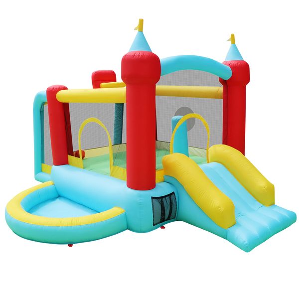 Jumping Castle Bouncer Inflatable Bouncy Outdoor Toy Play Equipment Playground Slide Bouncing Game Backyard Entertainment