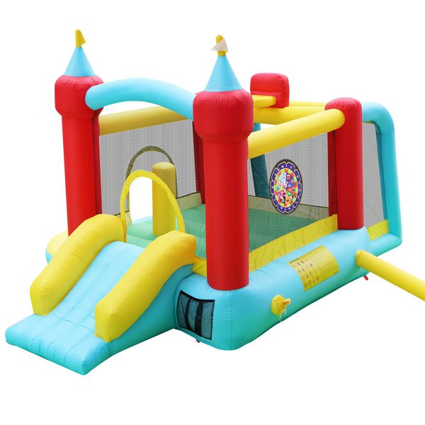 Jumping Castle Bouncer Inflatable Bouncy Outdoor Toy Play Equipment Playground Slide Bouncing Game Backyard Entertainment