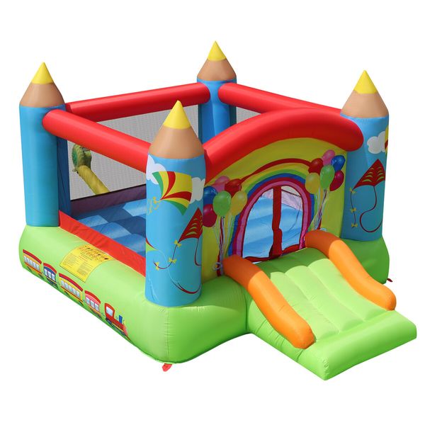 Jumping Castle Bouncer Bouncy Outdoor Play Equipment Playground Bouncing Toy Game Inflatable Blowup Backyard Entertainment