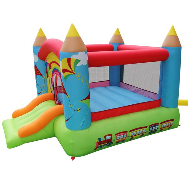 Jumping Castle Bouncer Bouncy Outdoor Play Equipment Playground Bouncing Toy Game Inflatable Blowup Backyard Entertainment