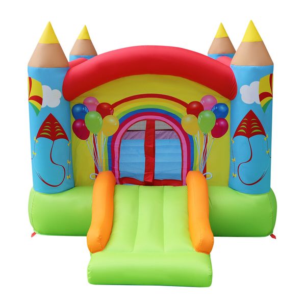 Jumping Castle Bouncer Bouncy Outdoor Play Equipment Playground Bouncing Toy Game Inflatable Blowup Backyard Entertainment