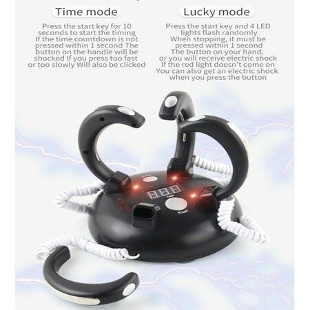 Electric Lie Detector Toy Interesting Electric Shocking Liar Game Truth Test Interactive Novelty Game Toy for Party