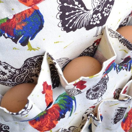 Adult Size Eggs 12pockets Collecting Gathering Holding Apron for Chicken Hense Duck Goose Eggs Housewife Farmhouse Kitchen Home Workwear 50X35CM