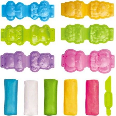 Color Dough Toys Jungle Carnival with Color Dough Set Creations Tools for Kid with Animals