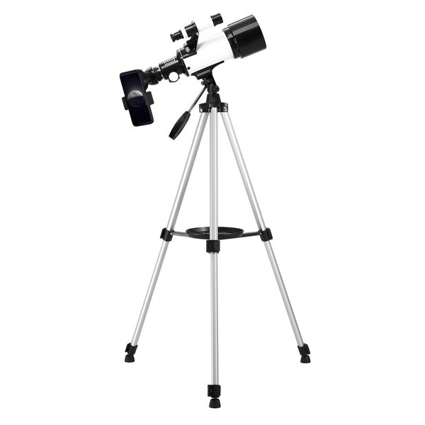 Astronomical Telescope 40070 Space Adults Kids Beginner Astronomy Monocular 70mm Aperture 400mm Fully-Coated High Transmission Coatings