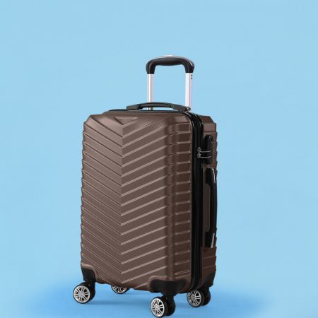 28" Luggage Suitcase Travel Coffee 28 inch