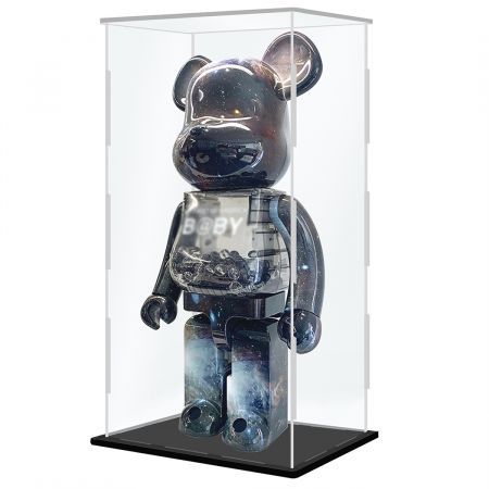 1000% Bearbrick Display Show Case Pop Mart Clear Acrylic Storage Box Dustproof