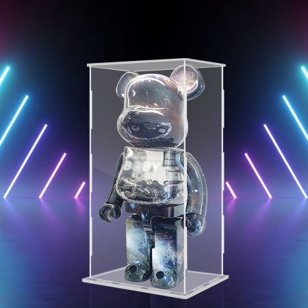 Bearbrick Display Case 1000% Pop Mart  Acrylic Storage Box Protect Dustproof