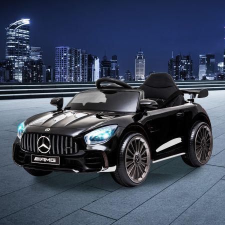 Kids Ride On Car 12V Battery Mercedes-Benz Licensed AMG GTR Toy Remote Control