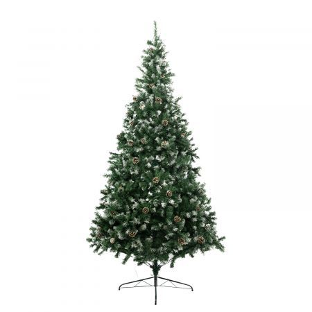 Christabelle 2.4m Pre Lit LED Christmas Tree with Pine Cones