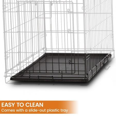 Royale 36in Foldable Pet Wire Dog Crate - Medium