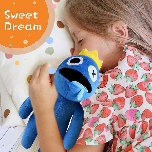 Blue Monster Plush Toy 12 Inch Adventure Horror Game Plush Toy for Fans Kids