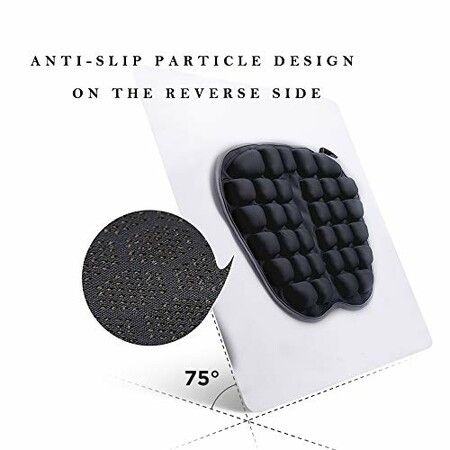 Air Inflatable Seat Cushion for Car Seat Office Chair Wheelchair Tailbone Pain Relief Pad