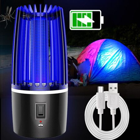 Bug Zapper Mosquito Killer Electric LED USB Power Supply for Mosquito Insect Fly and Gnat Moth