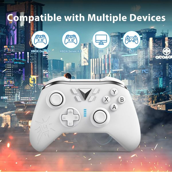 Wireless Controller Compatible with Xbox One PC gaming controller with cable