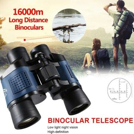 60X60 Binoculars for Adults with Low Light Night Vision