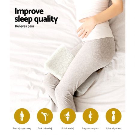 Giselle Bedding Memory Foam Leg Knee Pillow