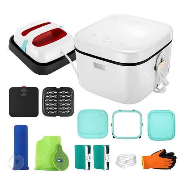 3D Sublimation Printer Vacuum Heat Press Transfer Mug Blank Printing Machine Supplies All In One Multifunction Kit 