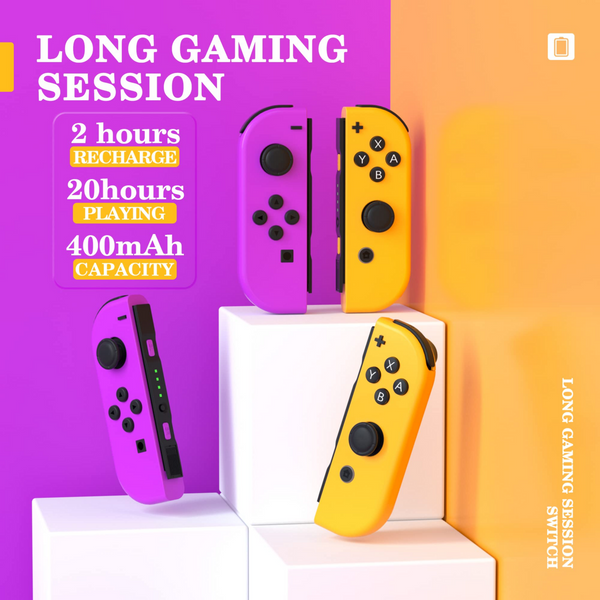 Joy Con Controller Compatible for Switch,Wireless Replacement for Switch Joycon,Support Dual Vibration/Wake-up Function/Motion Control