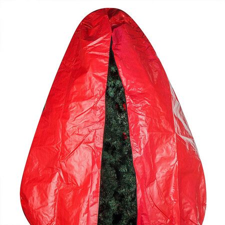 Upright Christmas Tree Storage Bag?Comes With Drawstring Hem, Zipper And Carry Handles?140*190CM)