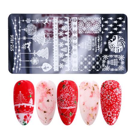 10pcs Stamping Plates Set Heart Love Valentines Day Spring Summer Flowers Leaves Marble Butterfly Nail Stamping Plate Nail Stamp Manicure