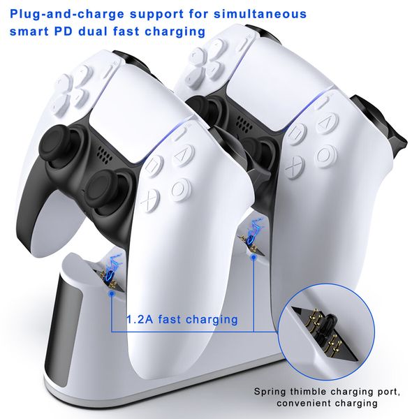 Charging Station for PS5 Playstation 5 Dualsense Controllers