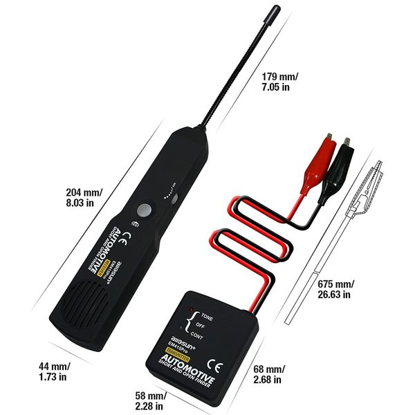 EM415Pro Automotive Electrical Open and Short Finder Circuit Tester, Car Diagnostic Tools