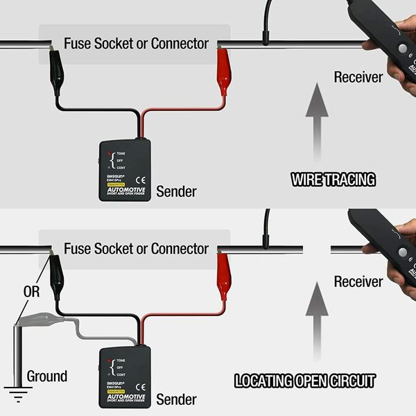 EM415Pro Automotive Electrical Open and Short Finder Circuit Tester, Car Diagnostic Tools