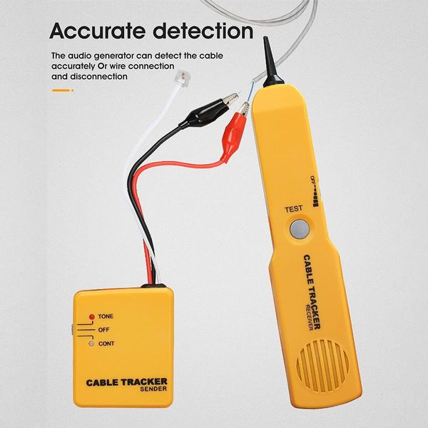 Wire Tracer Electrical Circuit Tracer Tone Generator and Probe Kit