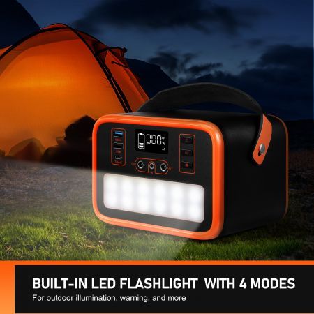 Portable Generator Power Station Solar Camping Home House Backup Standby Quiet Lithium Battery PD65W In and Out