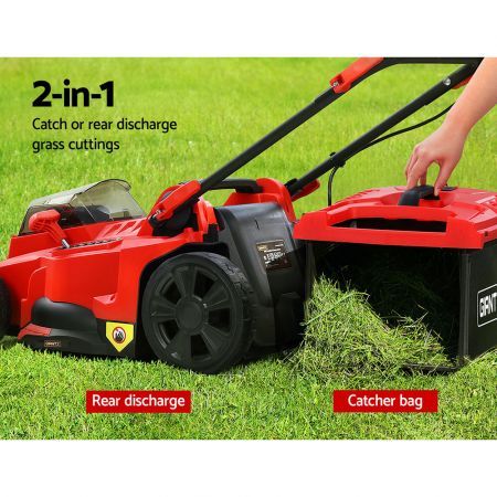 Giantz Lawn Mower Cordless 40V Battery Electric Lawnmower 37cm Width