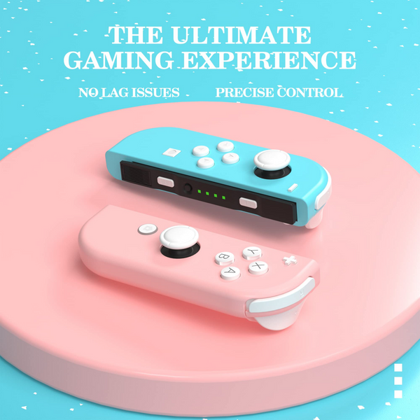 Remote Controller,Wireless Replacement for Switch Joycon,Left and Right Switch Controllers,Support Dual Vibration/Wake-up Function/Motion Control