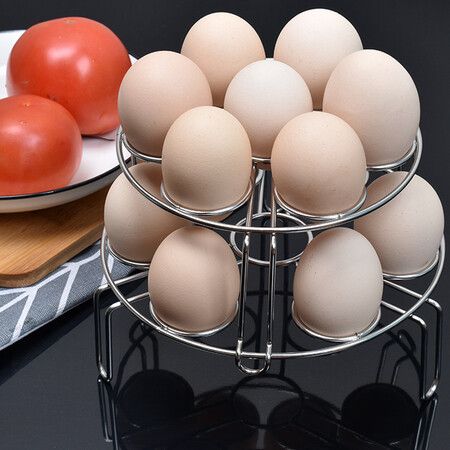 Stackable Egg Steamer Rack Trivet for Instant Pot Accessories 2 Pack