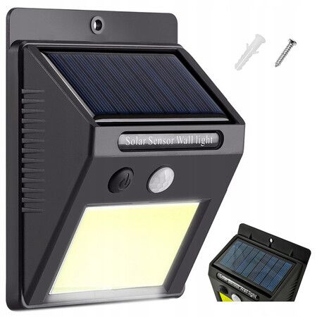 Solar Lamp with Motion and Twilight Sensor 48LED ISO TRADE