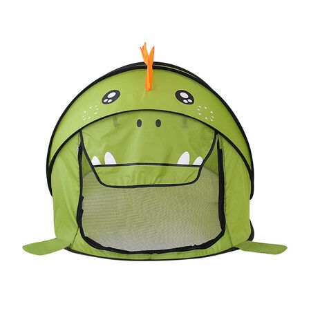 Children Indoor Tent Playhouse Zipper Toy Castle Boy Cartoon Little Dinosaur Shape Screen Toy Window Tent Girl Simulation Camping