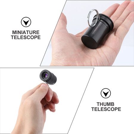 Pocket Mini Toy Kid Travel Camping Scope ,Portable Stuffer Finger Kids Spyglass Boys Kids Spotting Watching Bird