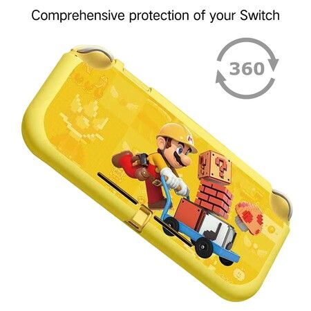 Protective Case for Nintendo Switch Lite | Cute Soft TPU Anti-Slip Skin Grip Cover-Mario