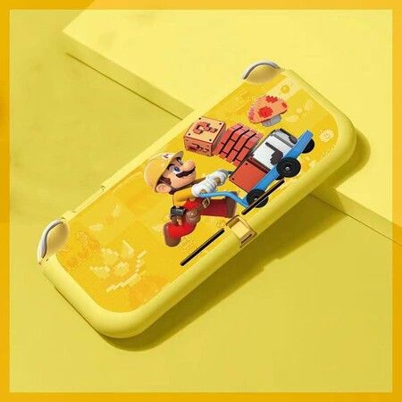 Protective Case for Nintendo Switch Lite | Cute Soft TPU Anti-Slip Skin Grip Cover-Mario