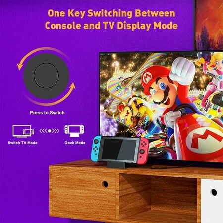 TV Docking Station for Nintendo Switch Replacement for Official Nintendo Switch with HDMI