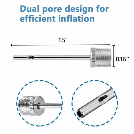 Air Pump Needle,Air Inflation Needle for Basketball,Soccer Ball,Volleyball,Football or Rugby Balls US Replacement Ball Pump Pin Air Inflating Pin with Portable Storage Box (30pcs)