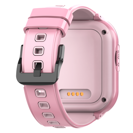 4G Kids Smart Watch VOICE CHAT and CALL SOS CALL Camera  WiFi Location, Long Standby Col Pink