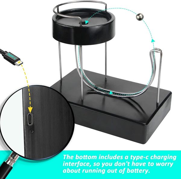 Rolling Ball Perpetual Marble Machine, Kinetic Art Perpetual Motion Machine