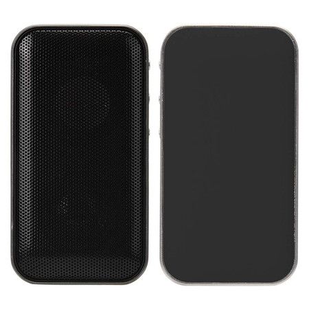 Mini Shockproof Portable Wireless Bluetooth Speaker with TF Player and Volume Control(Black)