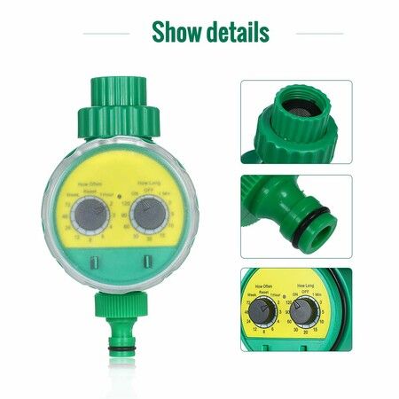 Automatic Manual Water Timer Irrigation Controller Programmable Valve Hose