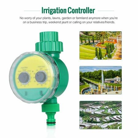 Automatic Manual Water Timer Irrigation Controller Programmable Valve Hose