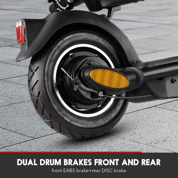 Off Road E-scooter Electric Scooter AUSWHEEL 500W Adults Foldable Motorised Bike Commuting Vehicle Seat Drum Brake LED Lights