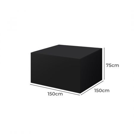 150x150x75cm Outdoor Funiture Cover in Black Colour