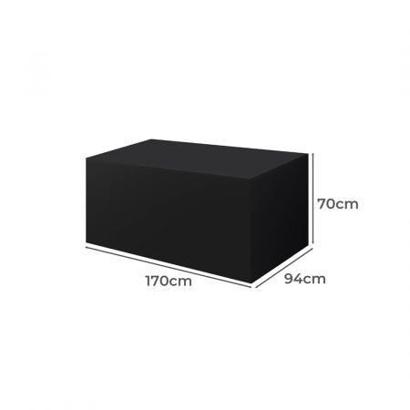 170x94x70cm Outdoor Funiture Cover in Black Colour