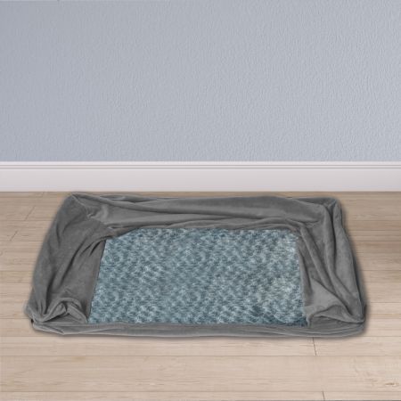 Pet Bed Sofa Dog Bedding Soft Warm XXL Cover Grey Cover XX-Large